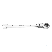 neo spanner / ratchet wrench 8mm kink with kink neck