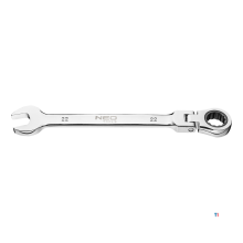 neo pitch / ratchet wrench 22mm kink with kink neck