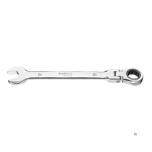 neo spanner / ratchet wrench 24mm kink with kink neck
