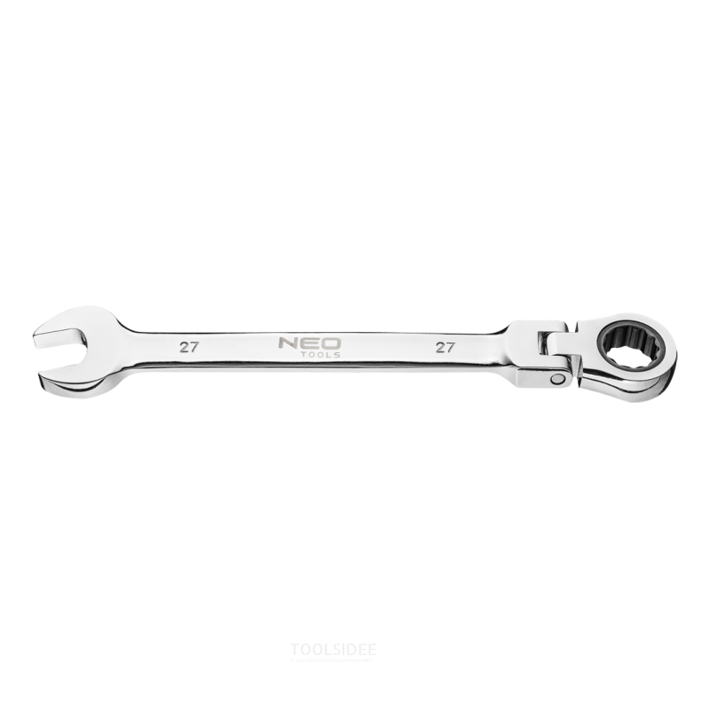 neo spanner / ratchet wrench 27mm kink with kink neck