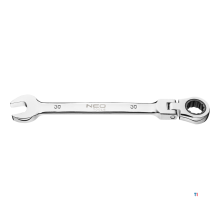 neo pitch / ratchet wrench 30mm kink with kink neck