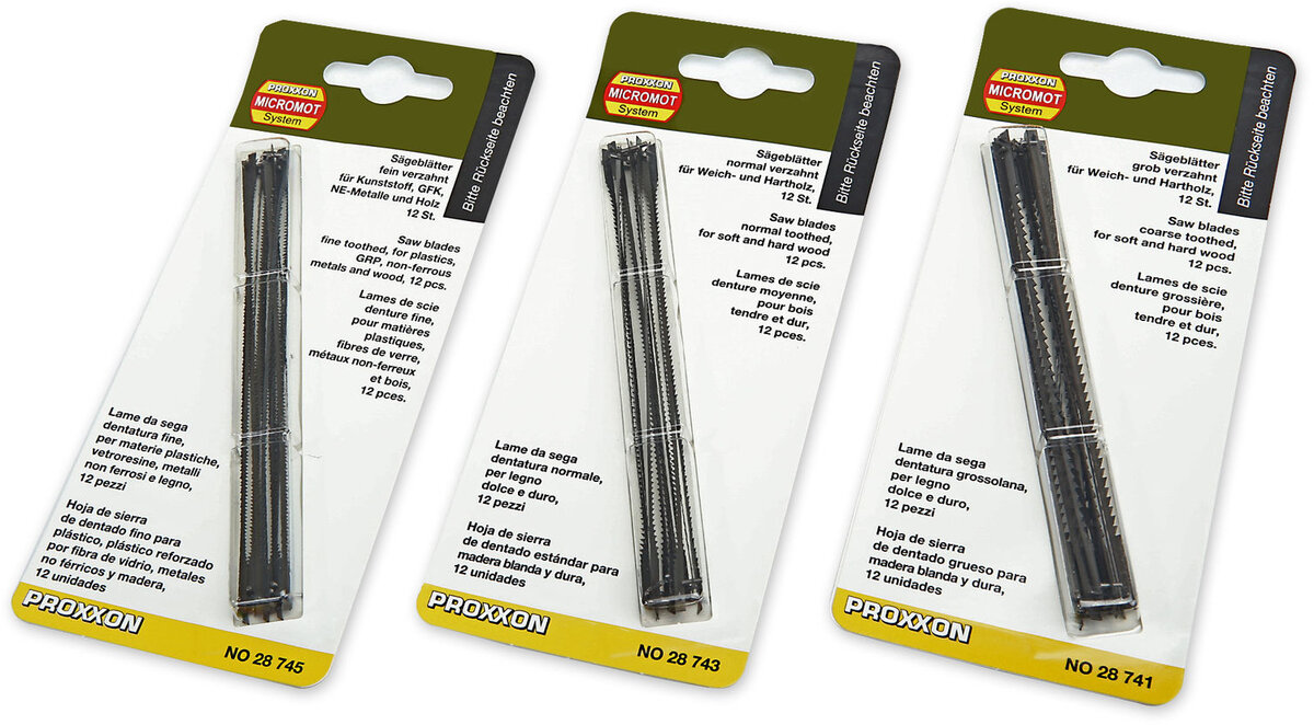 Proxxon Sagblad for DSH Jigsaw maskin Proxxon Sagblad for DSH Jigsaw maskin