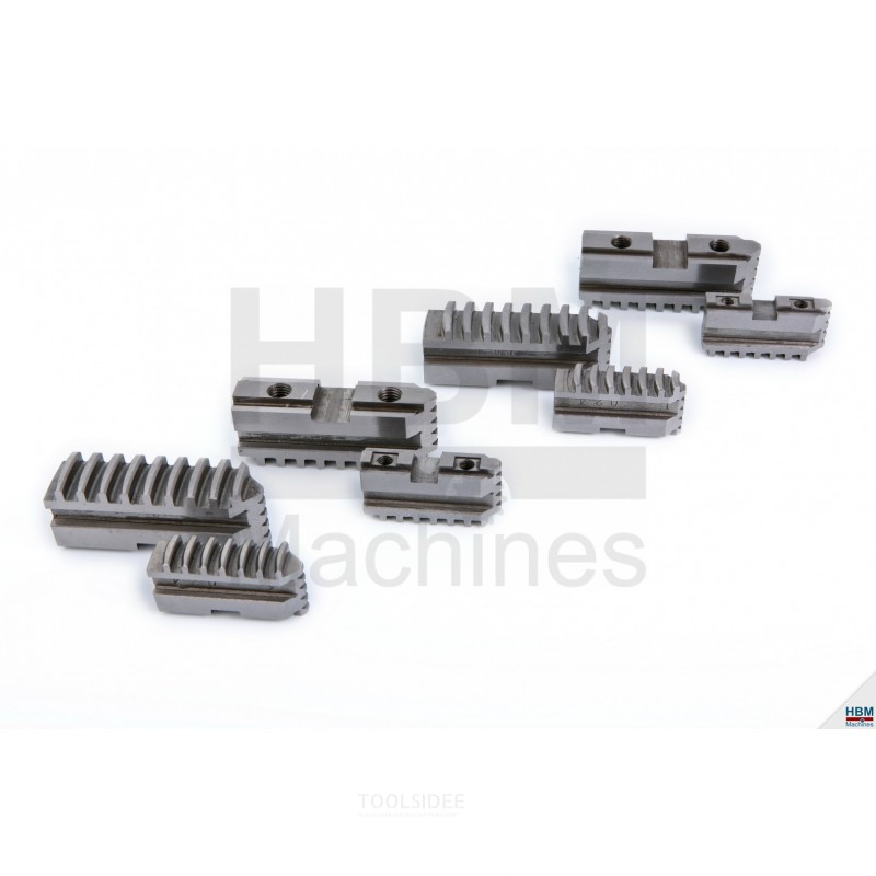 HBM soil jaws for HBM chucks with top jaws