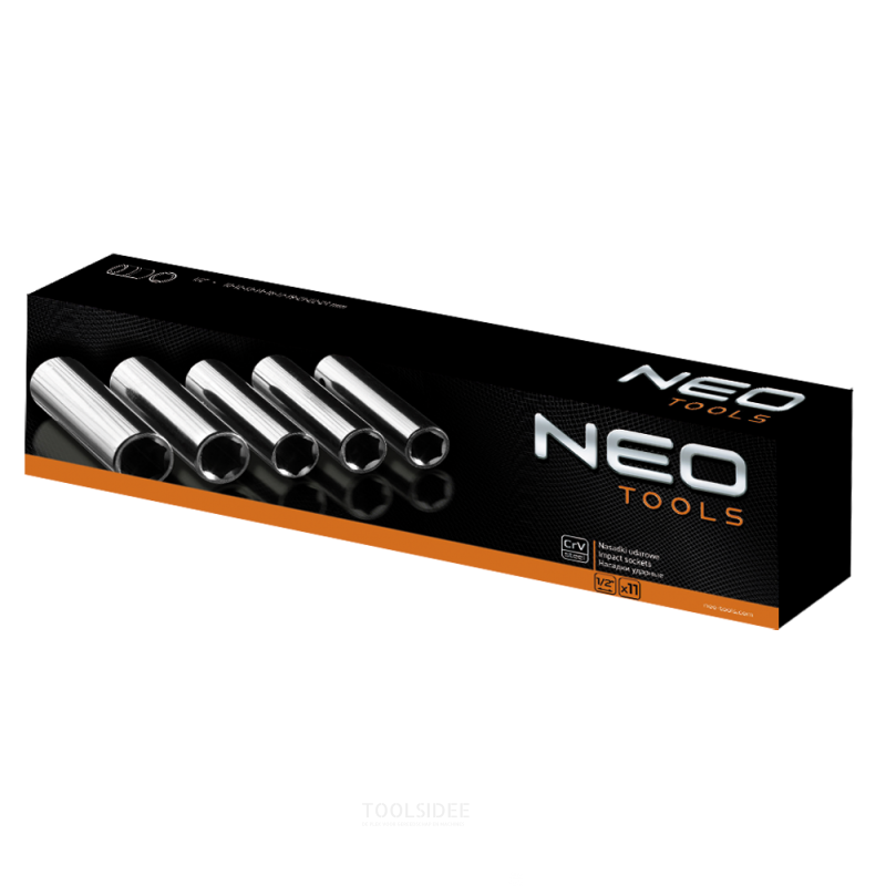 neo power socket set 11 pcs 1/2 'connection