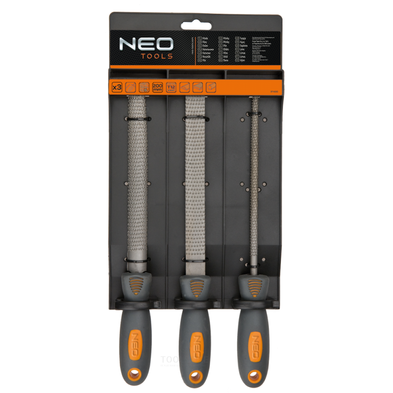 neo wood rasp set 200mm grit 2