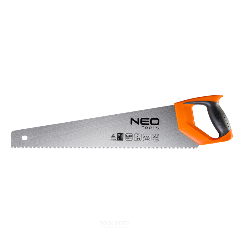 Neo Handsäge 500mm, 7 tpi schnell geschnitten