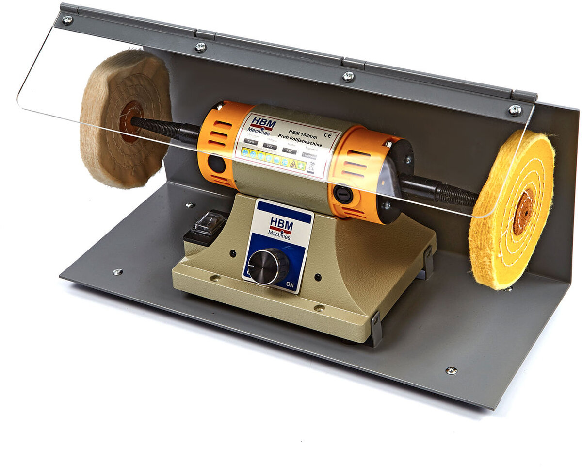 HBM beskyttelseshett til HBM 100 mm. Profesjonell polermaskin