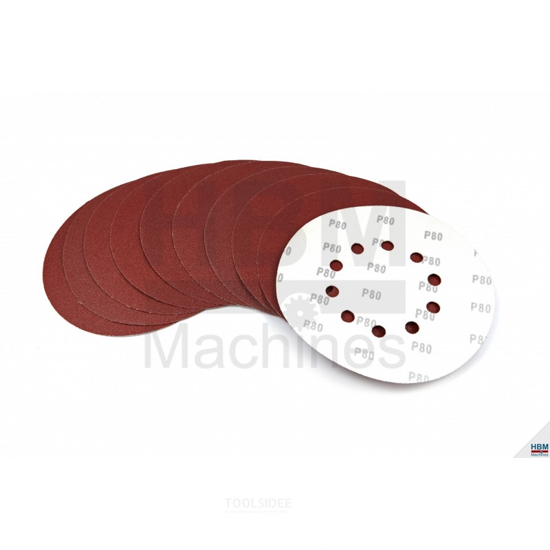 Set di dischi abrasivi Scheppach 215 mm per levigatrice per pareti e soffitti ds92