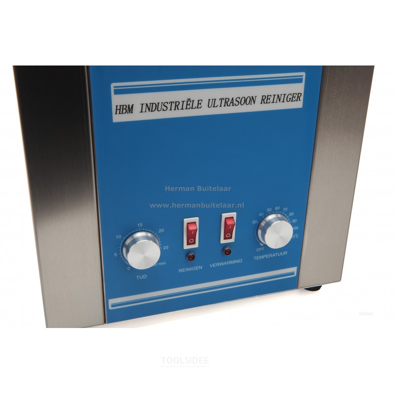 Limpiador Industrial HBM 13 litros por ultrasonidos